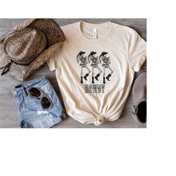 howdy cowboy skeleton shirt, country girl tee, saddle up buttercup shirt, cowboy shirt, cowgirl tee texas shirt, western