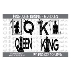 king and queen svg, king queen svg, his and hers svg, queen of hearts svg, queen svg, king svg, his queen her king svg,