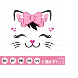 cat svg. cat face svg. kitty svg. print cat. cat head. smiling cat. face kitty. baby cat. cat face png. printable face.