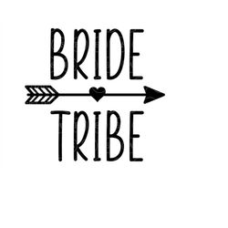 bride tribe svg, team bride svg, bridal party svg, bridal shower svg. vector cut file for cricut, silhouette, sticker, p