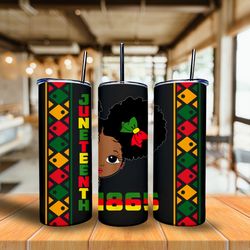 Juneteenth designs Tumbler Wrap 49