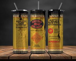 oil brands vintage tumbler wrap ,tumble png , oli car tumbler 13