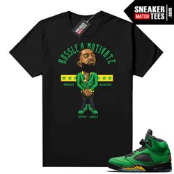 oregon 5s shirts to match sneaker match tees black hussle motivate-1.jpg