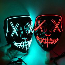 halloween led mask costume