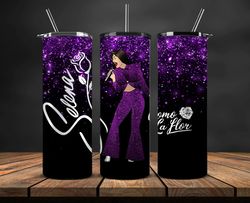 selena quintanilla tumbler wrap , selena tumbler png 05