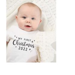 my first christmas svg, first christmas shirt, my 1st christmas, baby christmas svg, baby believe svg,  my first christm