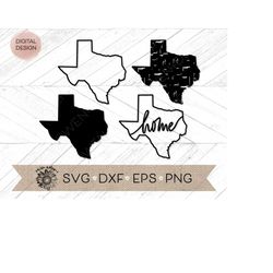 texas svg - texas outline svg- state svg - texas clipart - grunge texas - texas home