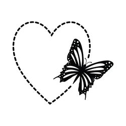 butterfly silhouette svg, png, jpg files. butterfly with path. digital download.