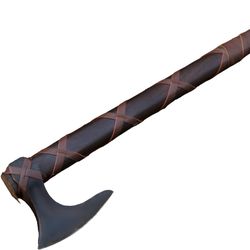 custom handmade axe of ragnar lothbrok from the vikings, gift for him, best gift for men