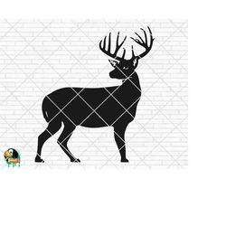 deer silhouette svg, deer svg, deer head svg, deer vector, deer png, animal svg, deer svg for shirt, deer clipart, deer