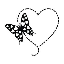 butterfly silhouette svg, png, jpg files. butterfly with path. digital download.