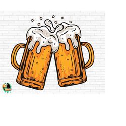 beer cheers svg, beer mug svg, beer glass svg, beer svg, alcohol svg, beer clipart svg, beer vector svg, cut files, cric