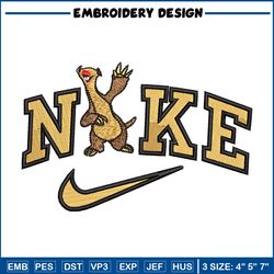 Sid x nike embroidery design, Ice age embroidery, Embroidery file, Embroidery shirt, Nike design, Digital download