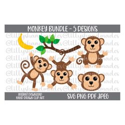 monkey svg, monkey png, monkey clipart, monkey vector, baby monkey svg, cute monkey svg, baby monkey png, monkey svg fil