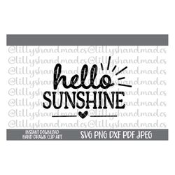 hello sunshine svg, hello sunshine png, hello summer svg, summer quote svg, summer vibes svg, summer shirt svg, beach vi