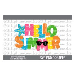 hello summer svg, hello summer png welcome summer svg, summer svg files summer svg designs, summer fun svg cute summer s