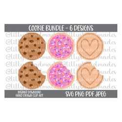 cookies svg, chocolate chip cookie svg, sugar cookie svg, cookie monster svg, cookie png, cookie vector, cookie clipart,