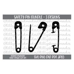 safety pin svg, safety pin png, safety pin clipart, safety pin vector, safety pin earrings svg, safety pin charm svg, ba