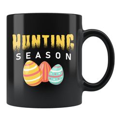 easter gift, easter mug, easter egg hunting gift