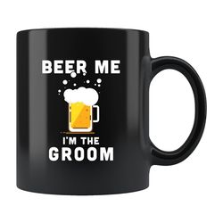 funny groom mug, funny groom gift, wedding groom gift