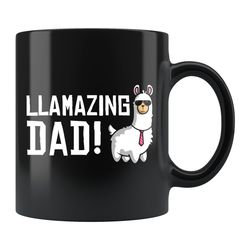 llama dad mug gift for dad gift mug for dad funny husband gift new dad mug dad to be gift pregnancy