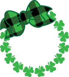 st patrick day element, bow st. patrick's day svg, saint patricks svg, st patricks day logo, shamrock, instant download