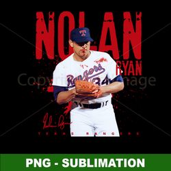 pitcher - baseball sublimation - download now and display your passion for baseball with this nolan ryan bloody pitcher