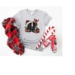 christmas army veteran boots shirt, veteran christmas gift, christmas season t-shirt, candy cane shirt, christmas lights
