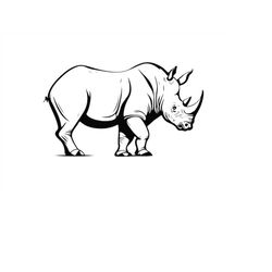 african rhinoceros svg, african rhinoceros svg cut files for cricut, african rhinoceros clipart