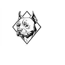 pitbull svg, pitbull clipart, pitbull svg files for cricut, pitbull silhouette svg, american pitbull svg