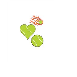 tennis heart, tennis heart svg, tennis heart svg cut, tennis heart clipart, cricut, silhouette cameo, scanncut, tennis l