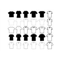 t-shirt outline svg, tshirt svg cut files for cricut, shirt outline svg,  svg shirt outlines