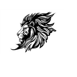 lion head svg, lion head svg, lion clipart, lion head svg cut file for cricut, lion face svg