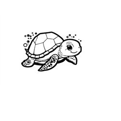 cute turtle svg, cute sea turtle svg, cute turtle clipart, cute turtle svg files for cricut, tortoise svg