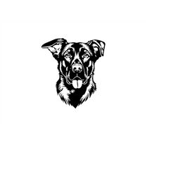 german shepherd svg, german shepherd clipart, german shepherd svg files for cricut, police dog svg