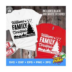 Family Christmas svg, Christmas crew svg, Family matching Christmas shirt svg, Making Memories Together cut files