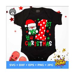 my first christmas svg, baby first christmas svg, newborn 1st christmas, baby first xmas svg, my 1st christmas svg, 1st