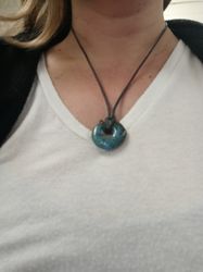 round pendant necklace