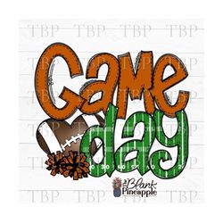 football design png, football game day burnt orange and black, football sublimation design, football design, football ga