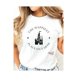 the happiest place on earth.  svg png jpg. digital file. instant download for cricut and silhouette.