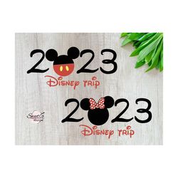 happiest place on earth. mickey 2023 family trip bundle.  minnie 2023 family trip.  disneyland vacation 2023 shirt.  ana