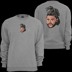 the weeknd pixel | digital embroidery files | .dst .exp .hus .jef .pes .vip .vp3 .xxx