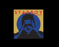 starboy 2 | digital embroidery files | .dst .exp .hus .jef .pes .vip .vp3 .xxx