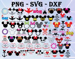 mickey mouse disney svg, bundles disney svg, png,dxf, pdf, jpg...