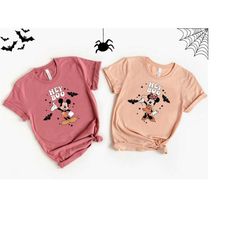 Hey Boo Mickey Minnie Shirt, Mickey Halloween Shirt, Pumpkin Mickey, Disney Spooky Season Shirt, Disney Halloween Shirt