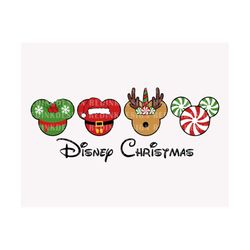 mouse face svg, christmas svg, christmas mouse, mouse candy svg, gingerbread mouse svg, santa mouse svg, holiday season