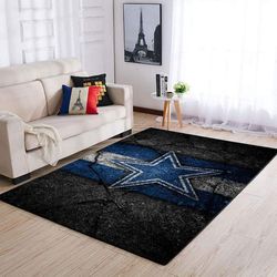 football dallas cowboys rug / area rug &8211 home decor &8211 homebeautyus