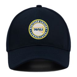 ncaa northern arizona lumberjacks embroidered baseball cap, ncaa logo embroidered hat, northern arizona football cap