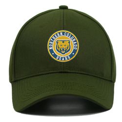 ncaa northern colorado bears embroidered baseball cap, ncaa logo embroidered hat, northern colorado bears football cap