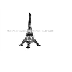 eiffel tower 3 svg, eiffel tower svg, paris svg, eiffel tower clipart, eiffel tower files for cricut, cut files for silh